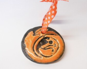 Ornaments Adorable Abney Park Circular Fox Ceramic.