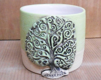 Mug Curly Tree Ceramic Abney Park Animals Range durable Stoneware.