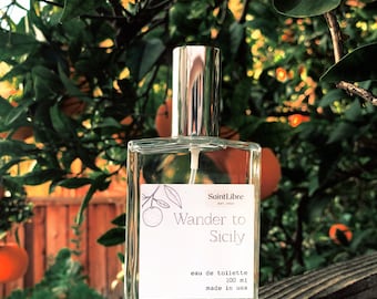 Clementine - Unisex Citrus Fruity Scented Fine Fragrance Perfume - Wander to Sicily