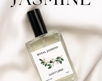 Pure Jasmine Perfume Spray, Exotic Powerful Fragrance Gift for Women and Men Strong Cologne