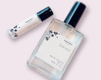 Sakura - Floral Fragrance Feminine Perfume - Japanese Cherry Blossom Parfum