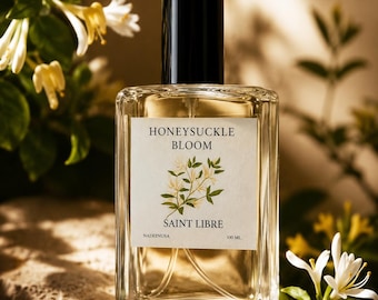 Honeysuckle Bloom - Unisex Floral Scents Perfume Cologne Gift - Handrawn Artist Series