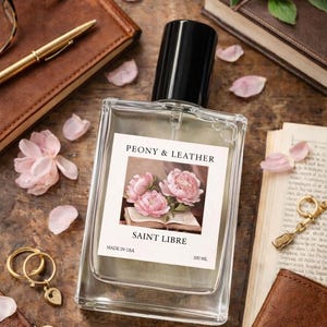 Peony & Leather Perfume, Saint Libre, Floral Scent, 100ml