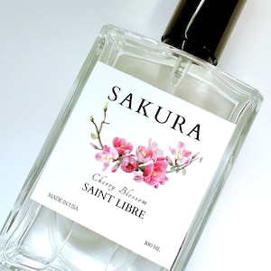 Japanese Cherry Blossom Perfume - Sakura Flowers Fresh Fragrance Scent Parfum