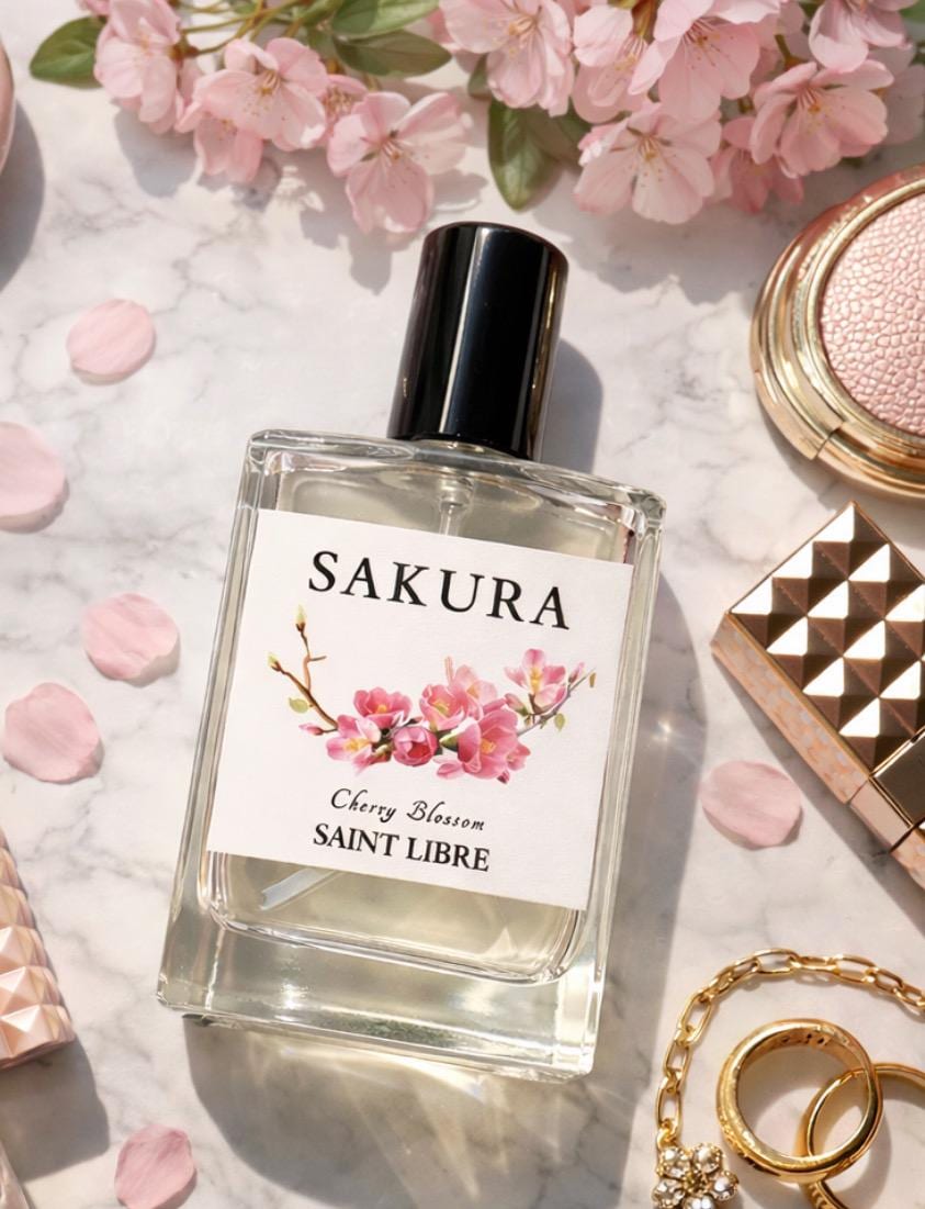 Japanese Cherry Blossom Sakura - Unisex Floral Scents Perfume