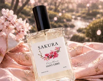 Japanese Cherry Blossom Perfume - Sakura Flowers Fresh Fragrance