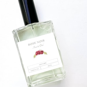 Rose Noir Oud Perfume Spray, Unisex Fragrance Gift for Women and Men Seductive Cologne