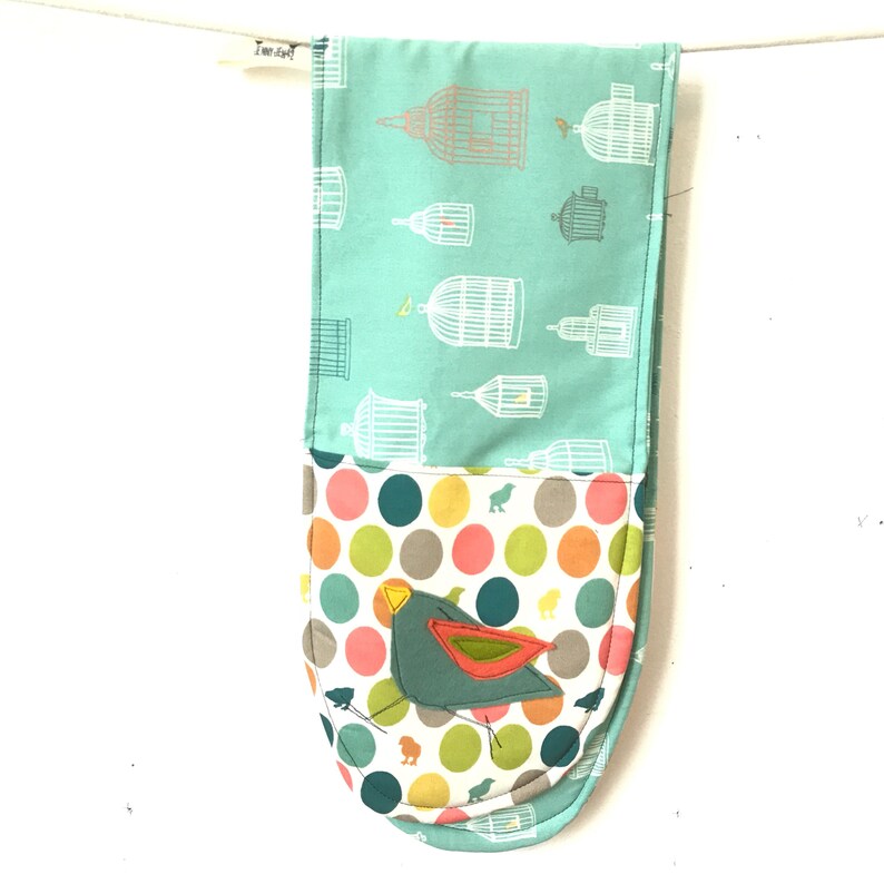 cooking gift bake gift gift for baker housewarming gift oven mitt oven glove for her,organic cotton Double Oven Mitts