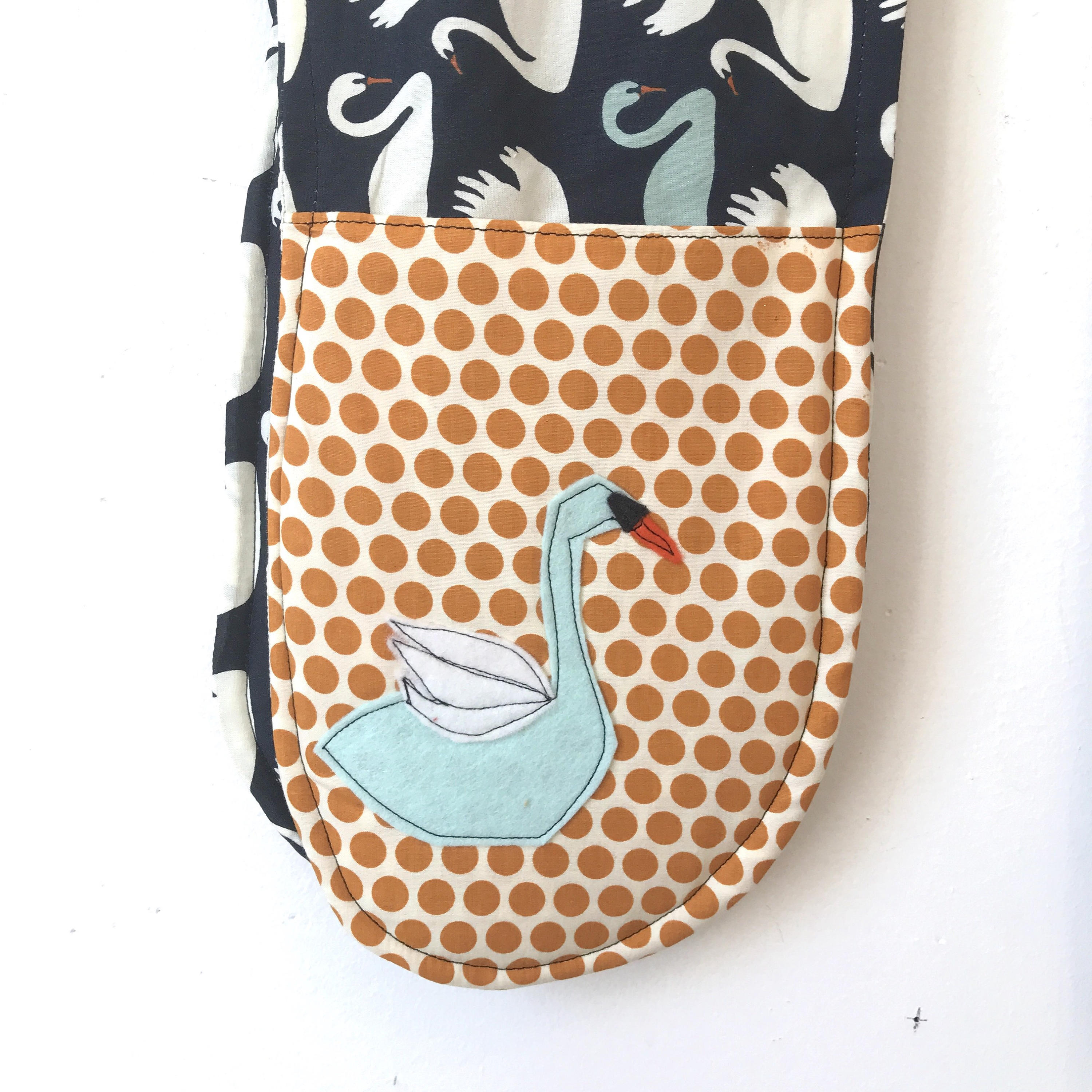 cooking gift bake gift gift for baker housewarming gift oven mitt oven glove for her,organic cotton Double Oven Mitts