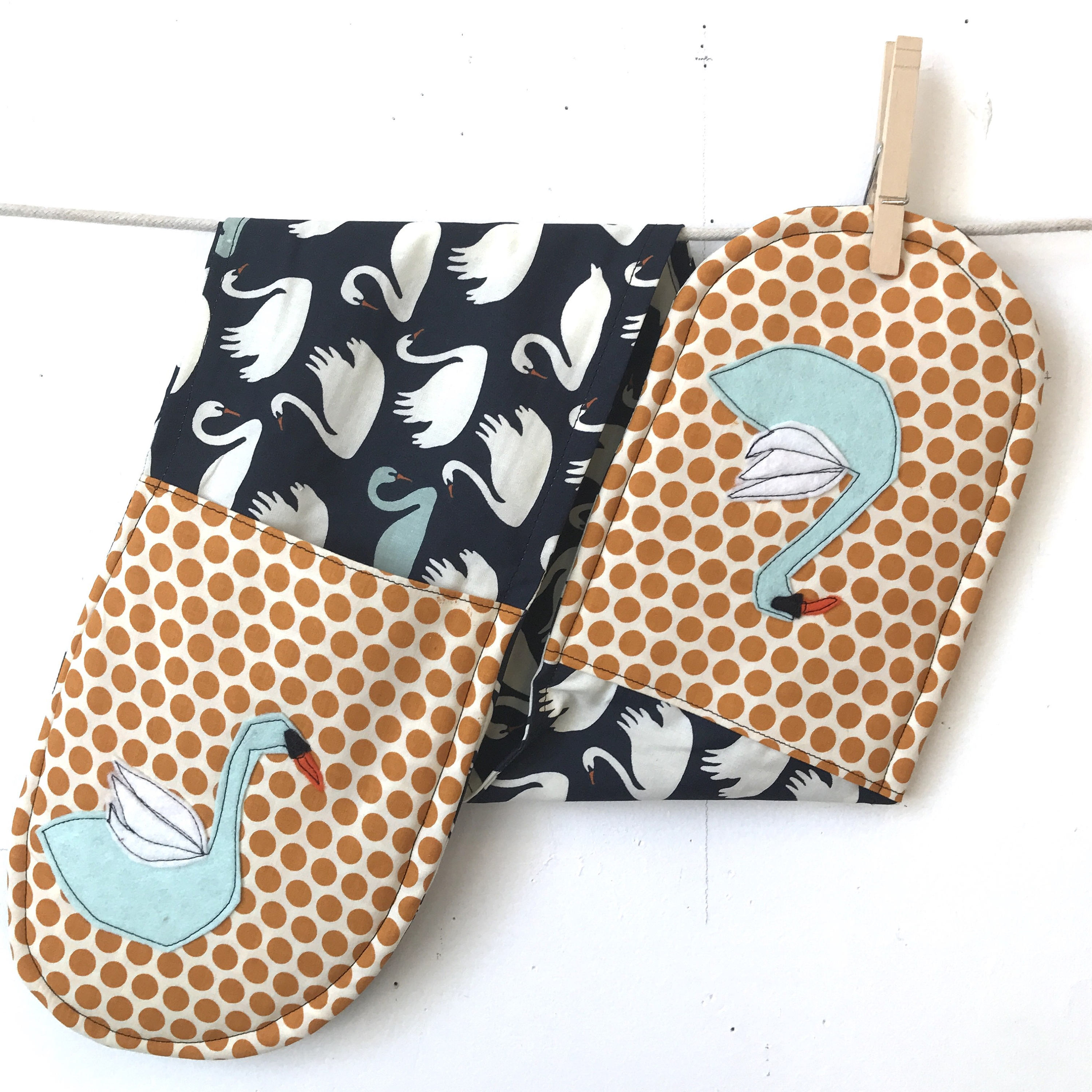 cooking gift bake gift gift for baker housewarming gift oven mitt oven glove for her,organic cotton Double Oven Mitts