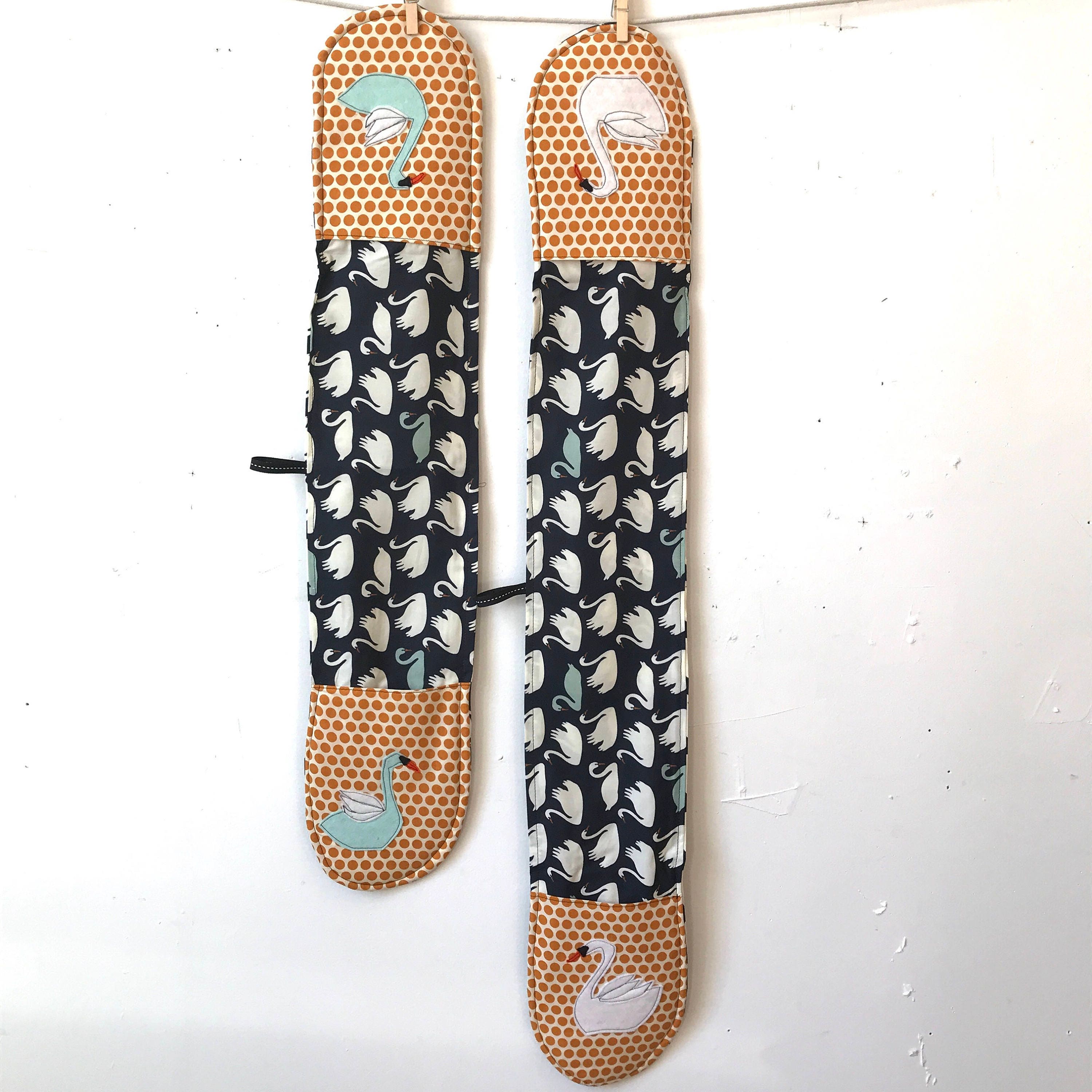 cooking gift bake gift gift for baker housewarming gift oven mitt oven glove for her,organic cotton Double Oven Mitts