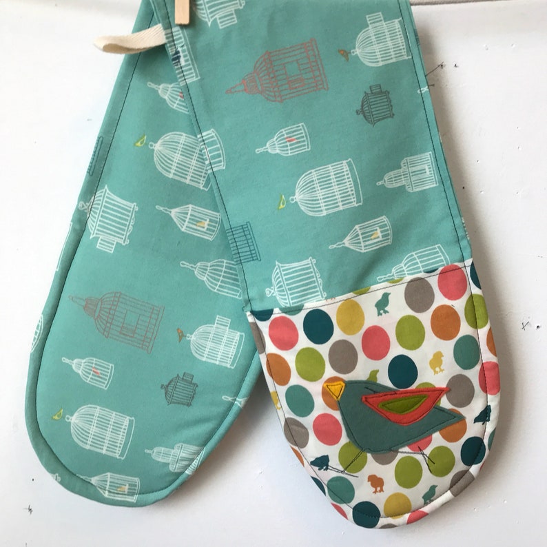 cooking gift bake gift gift for baker housewarming gift oven mitt oven glove for her,organic cotton Double Oven Mitts