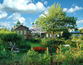 Rostov Backyard Kremlin. Russia Landscape Photography. Archival Print