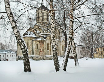 The Savior and Andronicus. Russian Landscape Photography. Russia.