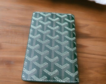 Passport Holder Card Wallet Green, card holder wallet, More colours available, Leather Wallet,  Gift, Men, Women