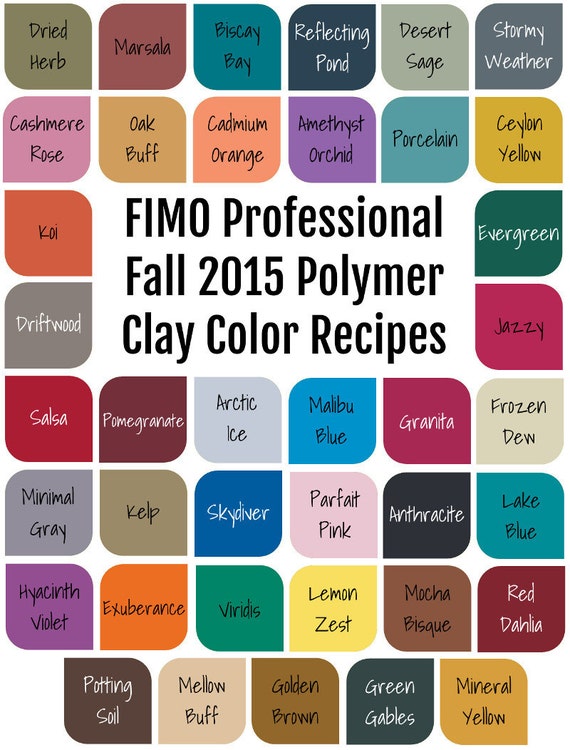 fimo professional clay