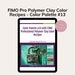 see more listings in the Recettes de couleurs FIMO Pro section