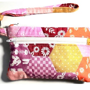 Patrón de costura de pulsera con bolsa con doble cremallera: Descargar PDF