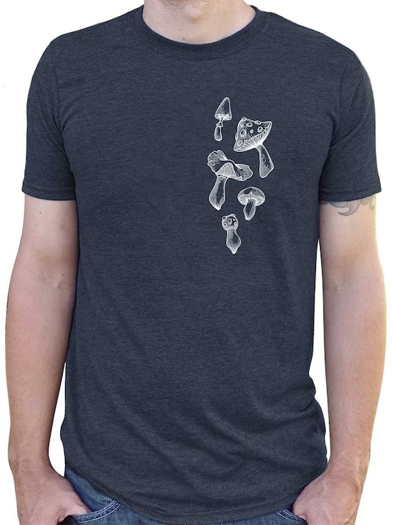 Mushroom Dark Academia Cottagecore Clothing | Hiking Graphic Tees with Nature, Mycology, Forest Fungi Foraging
