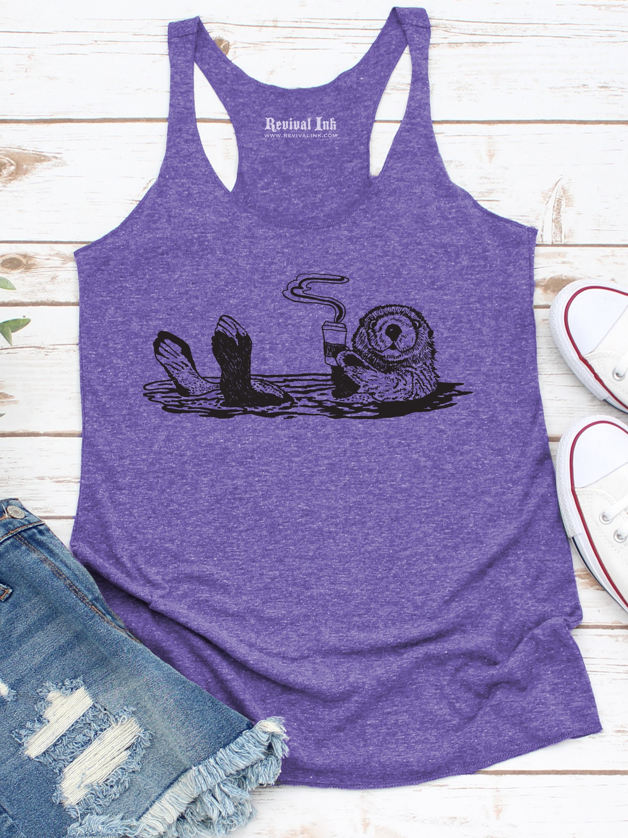 graphic workout tank