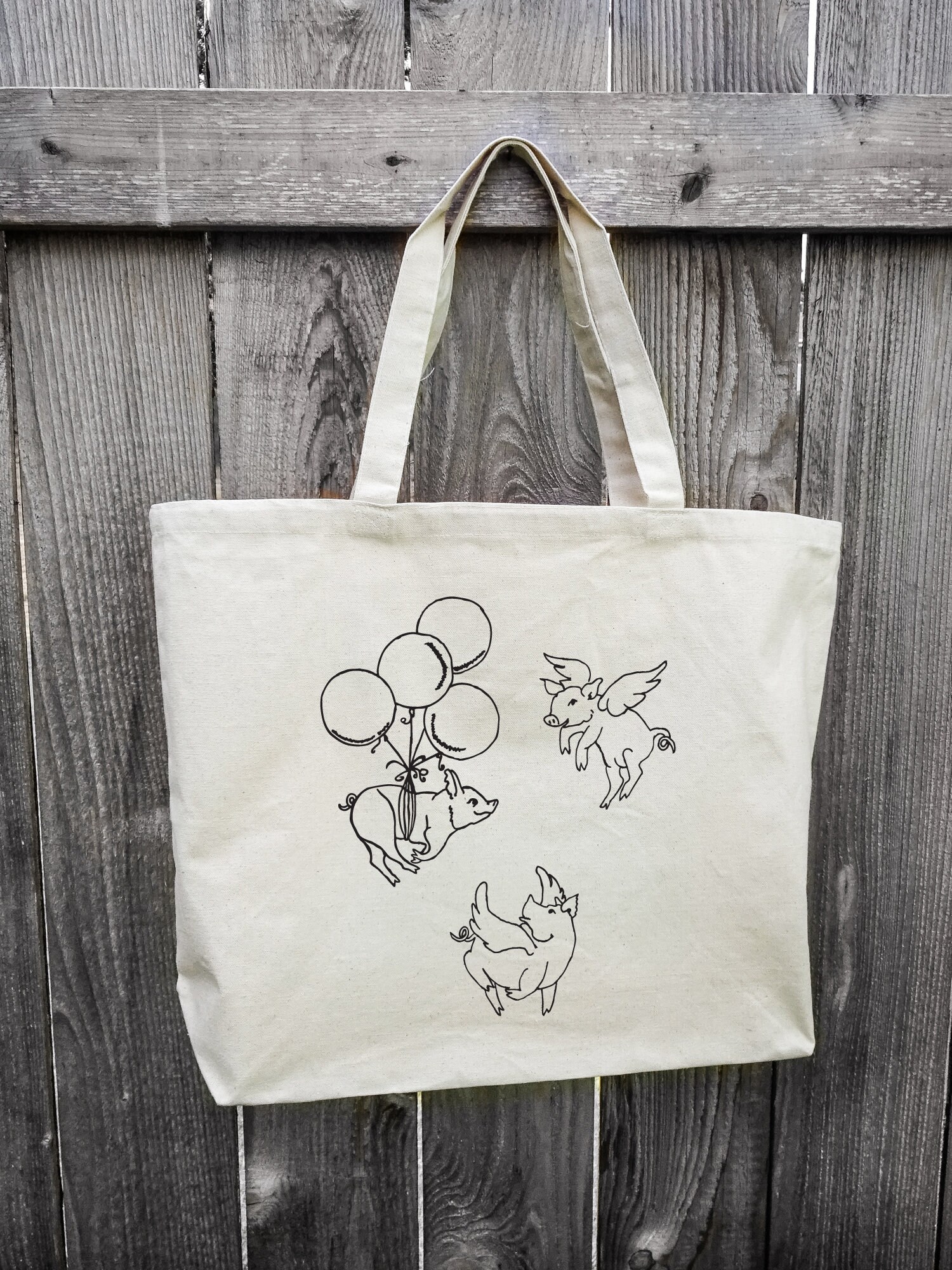 chiiii bagのpigtote Personalized Pig Tote Bag - Etsy