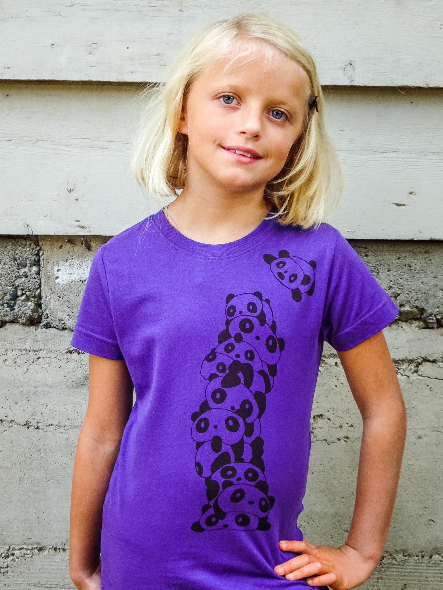 Purple shirt girl deals