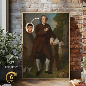 Custom King Portrait from Photo Custom Historical Portrait Royal Renaissance Portrait Royal Portrait Human Portrait Custom Men Portrait gift
