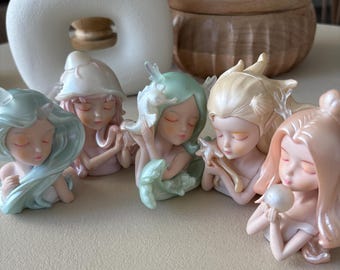 Ocean Girl Ornament Creative Decorative Resin Add Romantic Mermaid Figurine Home Decor Resin Craft Decoration