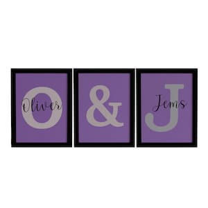Impresión de nombre inicial personalizada / Letra personalizada / Letrero de nombre de pareja imprimible / Impresión de nombre de aniversario / Nombre de pareja / Impresiones para niños / Impresión de nombre