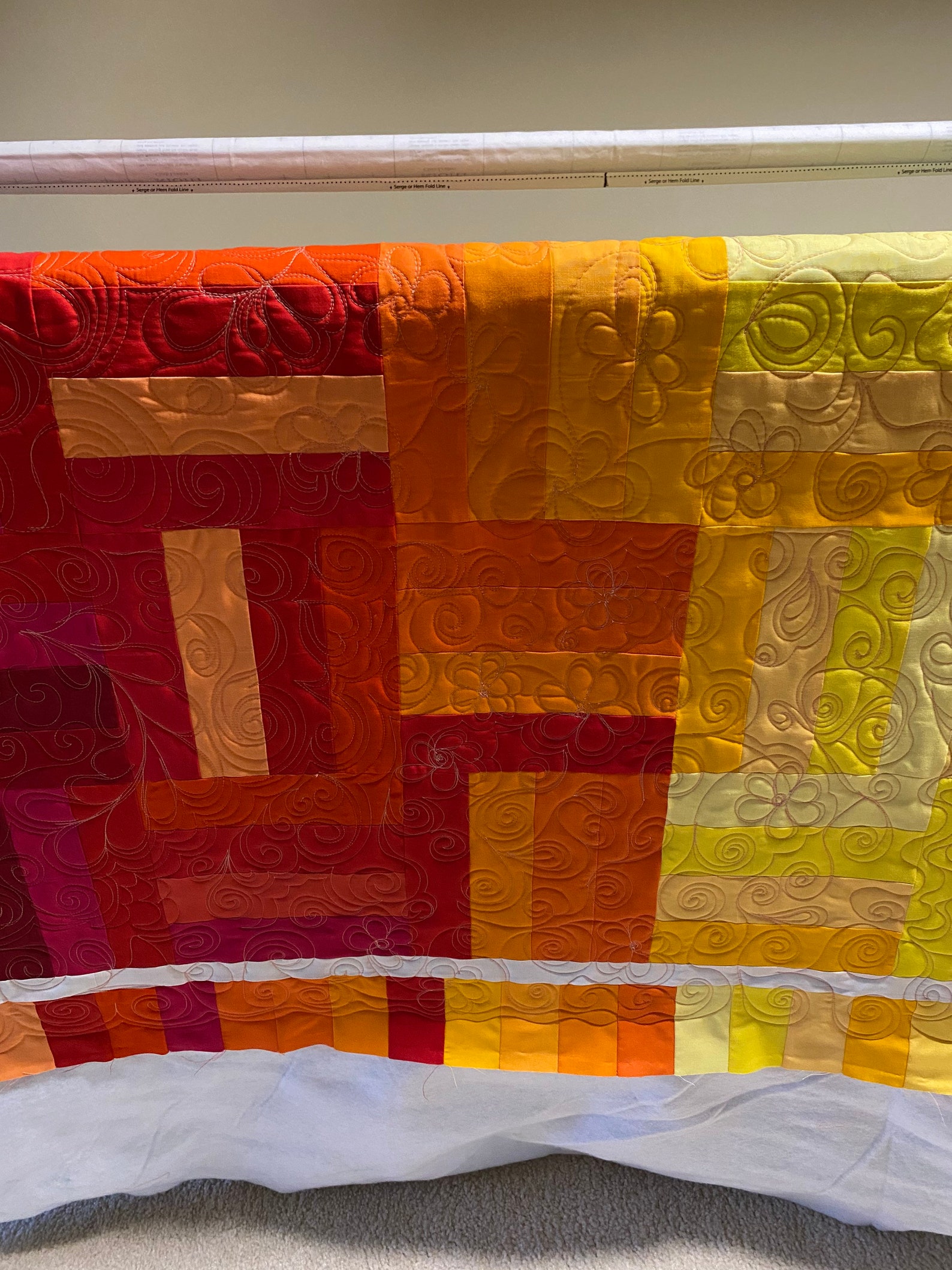 Pattern for Variations on a Rail Fence Lap Quilt Strip Piecing - Etsy