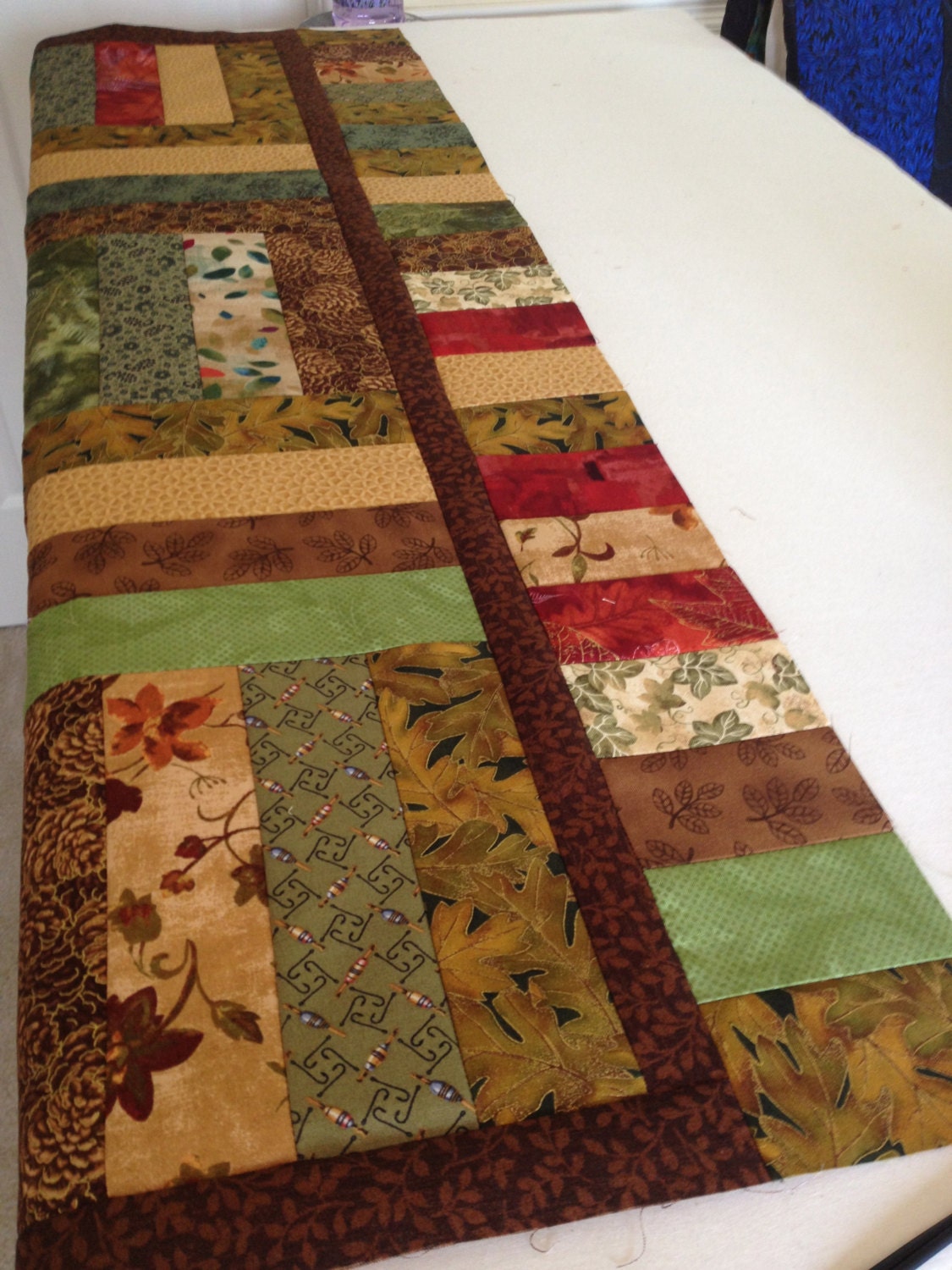 Pattern for Variations on a Rail Fence Lap Quilt Strip Piecing - Etsy