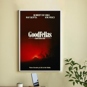 Póster de la película Uno de los Nuestros: póster de película en lienzo de alta calidad: arte de pared, decoración del hogar