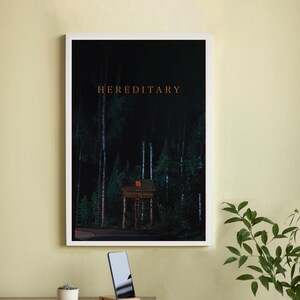 Hereditary Movie Poster-High Quality Canvas Movie Poster - Wall Art-Home Decor