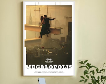 MEGALOPOLIS (2024) Movie Poster-High Quality Canvas Movie Poster - Wall Art-Home Decor