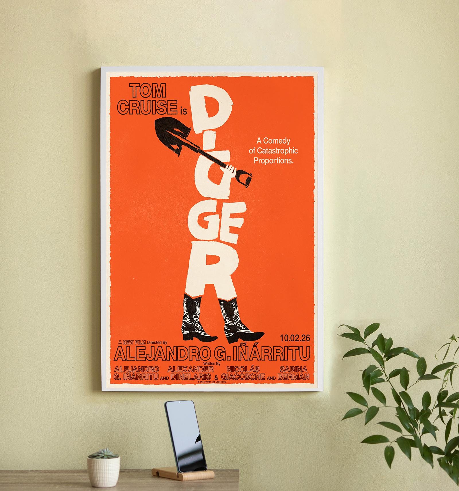 Digger (2026) Movie Poster-high Quality Canvas Movie Poster - Wall