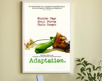 Adaptation Movie Poster-High Quality Canvas Movie Poster - Wall Art-Home Decor