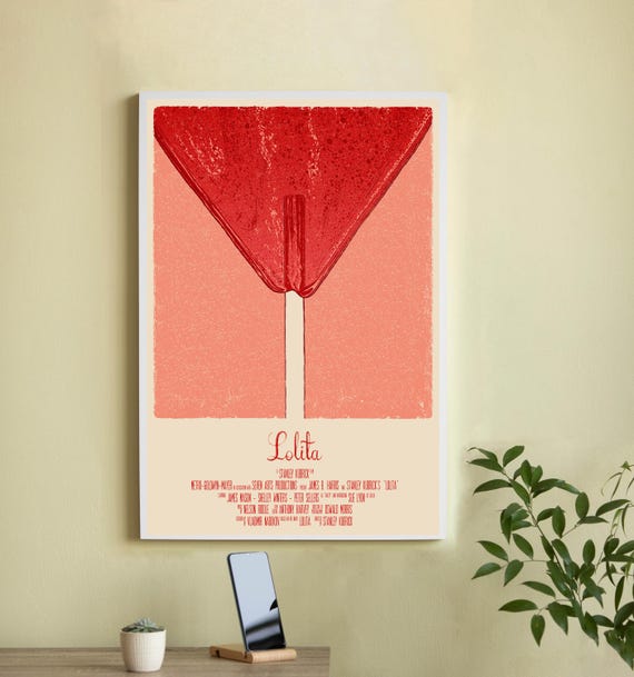 Lolita Movie Poster-high Quality Canvas Movie Poster - Wall Art