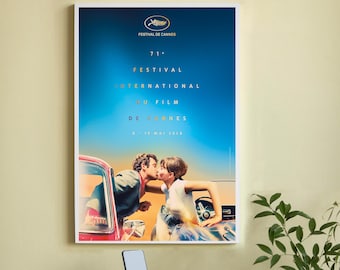 Crazy Pete  Cannes Film Festival Poster-High Quality Canvas Movie Poster - Wall Art-Home Decor