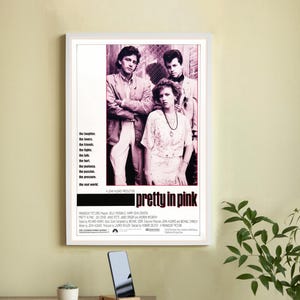 Póster de la película "La Bella de Rosa" - Lienzo de alta calidad - Arte mural - Decoración del hogar