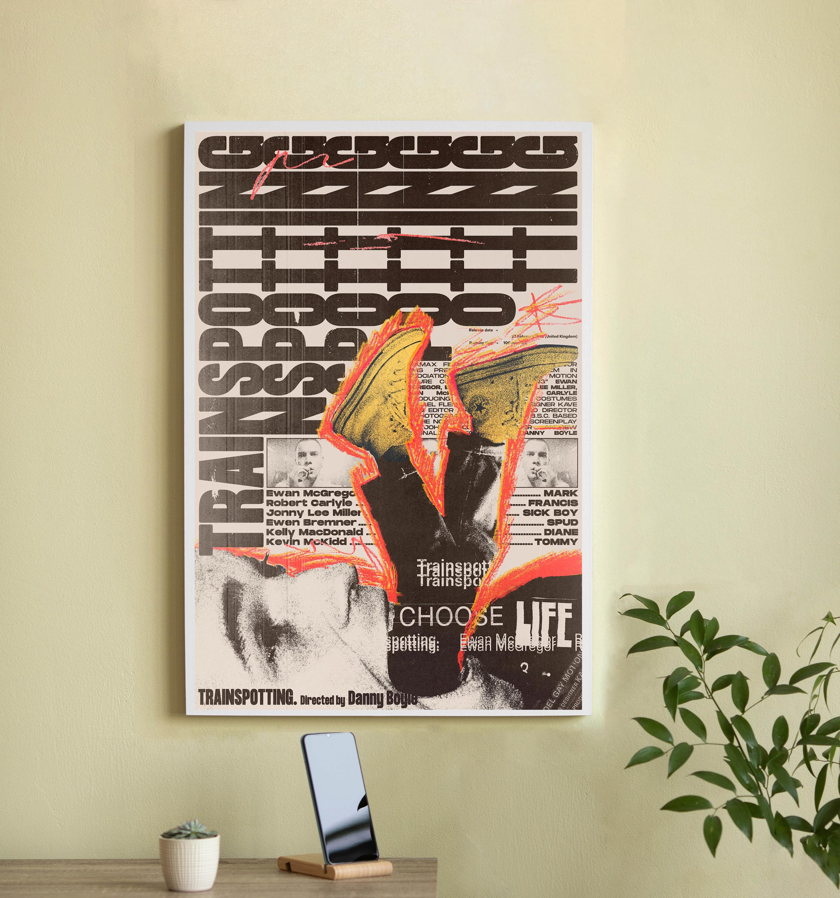 Trainspotting poster - Etsy 日本