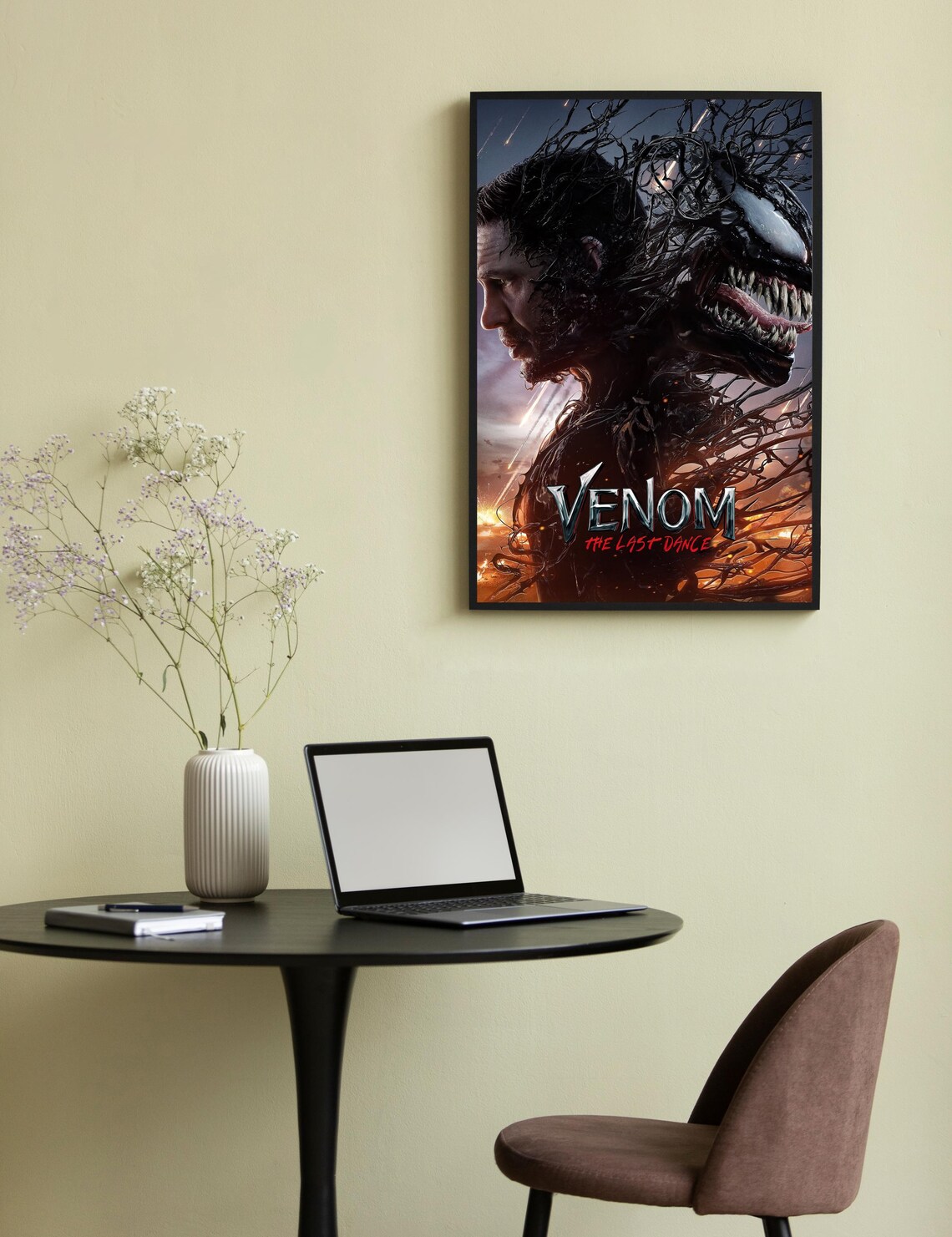 Venom 3 The Last Dance Movie Poster high Quality Canvas Movie Poster 