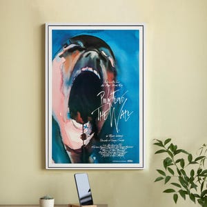 Pink Floyd, l'affiche murale du film - Affiche du film sur toile de haute qualité - Art mural - Décoration d'intérieur