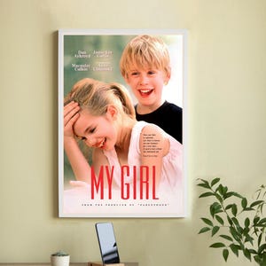 My Girl Movie Poster-High Quality Canvas Movie Poster - Wall Art-Home Decor