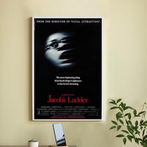Póster de la película La escalera de Jacob: póster de película en lienzo de alta calidad: arte de pared, decoración del hogar