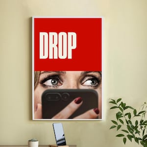 Drop (2025) Movie Poster-High Quality Canvas Movie Poster - Wall Art-Home Decor