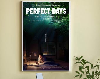 Perfect Days Movie Poster-high Quality Canvas Movie Poster - Wall