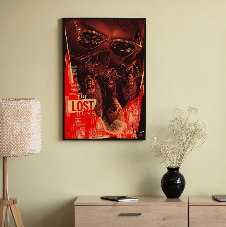 The Lost Boys Movie Posterhigh Quality Canvas Movie Poster Wall Art