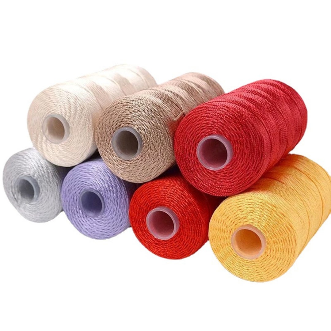 Mercerized Ice Linen Thread Medium-thin Hollow Thread for Sun Hats ...