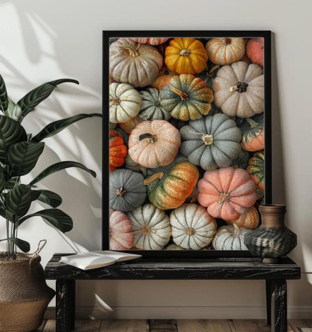 Fall Pumpkin Jigsaw Puzzle Gift for Adults/family,300/500/1000 Piece ...