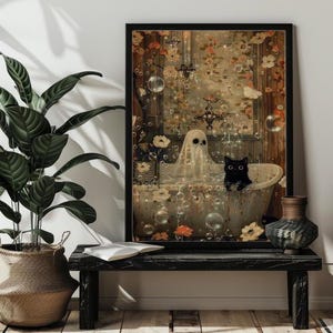 Halloween Mond Hexe Puzzle 1000 Teile – Fantasy Kunst Für Erwachsene, 50x70 Cm